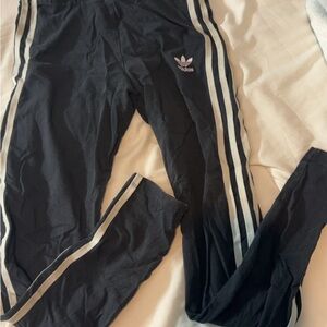 Adidas Kids Black Track Pants